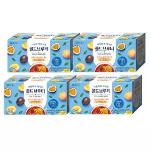 콜드브루티 복숭아 패션후르츠 홍차 80T