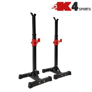 K4스포츠아몸디 싱글랙 스쿼트랙 역기받침대 벤치랙 데드랙 데드리프트 역기봉랙 홈트(K4-212)