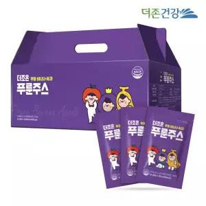 더존건강 더조은 푸룬 바나나 사과 푸룬주스 80ml 30포 1박스