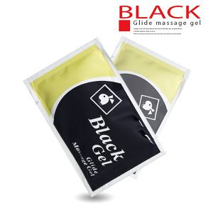 블랙 black 팩젤 러브 바디 마사지젤 (5mlx1p) / 편리한 휴대용 젤