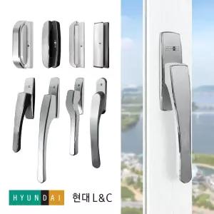 한화 현대 L&C 샷시손잡이 라피네 카이저 오토락핸들 셀프교체