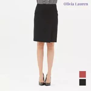 [올리비아로렌] 버튼장식 H라인 스커트_VOPGKUF8111