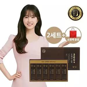[한삼인][농협홍삼]한삼인 홍삼진 굿데이스틱 10mlx60포 2세트+쇼핑백