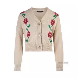 [라벨루쏘]  FW24 여성 테울라다 코튼 가디건 TEULADA 001