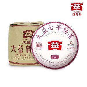 [대익차]대익보이차 7572(2401) 숙차 357g 1통(7편)