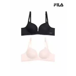 [휠라]에센셜 베이직 노와이어 브라 2종 택1  FI4BAF1645F SKU _P357264157