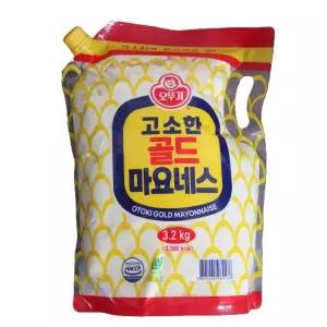 오뚜기 고소한 골드 마요네즈 스파우트 3.2k 1개