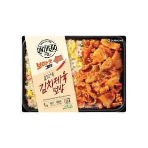 [장보기]아워홈 온더고 김치제육덮밥 290g, 1개