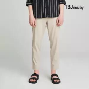 TBJ 남성 테이퍼드핏 코튼폴리 올밴딩 팬츠 T202PT290P)