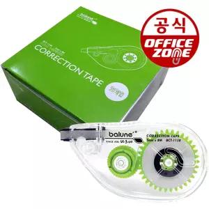 바르네 1158 수정테이프 1갑(20개)BCT-1158 화이트 지우개 디스펜서 BCT1158