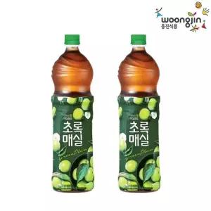 [웅진식품] 초록매실 매실주스 1.5L 4펫