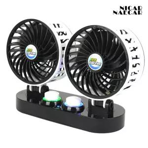 에코 트윈 차량용 선풍기 12V 24V 카팬 시거잭 서큘레이터