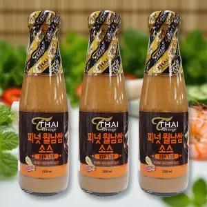 타이 피넛 월남쌈 소스 200ml x3개 맛있는소스 베트남 쌀국수