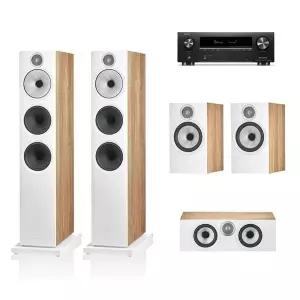 [데논] AVR-X1800H + B&W 603 S3 5채널(606 S3/HTM6 S3) 홈시어터 AV앰프 스피커