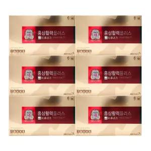 정관장 홍삼활력 플러스 40mL30포6박스(총 180포) /An
