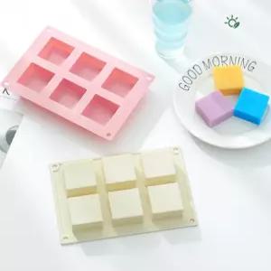 비누 몰드 정사각형 실리콘 틀 공예 DIY 만들기 재료