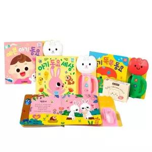 튤립 사운드북 분홍이 3종+실리콘커버 오토리버스