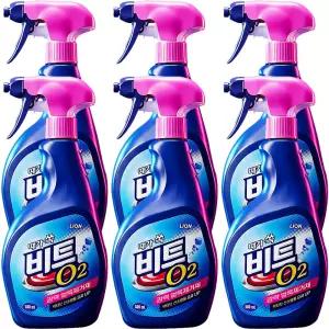 비트 O2 폼 스프레이 500ml 6개