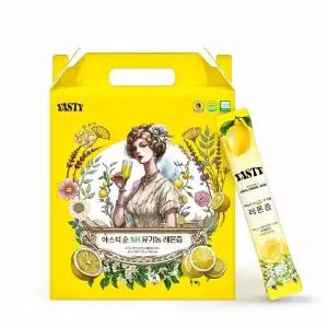 야스티 스페인산 유기농 레몬 100% 국내제조 야스티 순 NFC 유기농 레몬즙 100% 착즙 25g x 50포 (1박스)