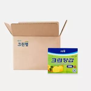 크린랩 크린장갑 위생장갑 200매 1박스(20개입)