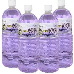 산도깨비 워셔액 라벤다향 1.8L X 4개