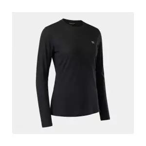 코오롱스포츠 KOLON SPORT HERO 여성 메리노울 긴팔 라운드 티셔츠 JKTBX26054BLK 275830