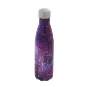 갤럭시 보온병 500ML 퍼플 헬스 커피컵 폴딩 여름