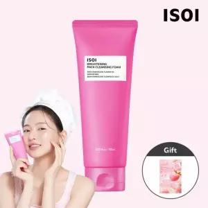 아이소이 [정가27 500원 PDRN]브라이트닝 팩 클렌징 폼 125ml+히알눈꽃딸기마스크팩1P