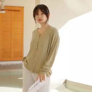 썸머 빅세일 [엘리시아] 데라 루즈 브이 베이직 가디건