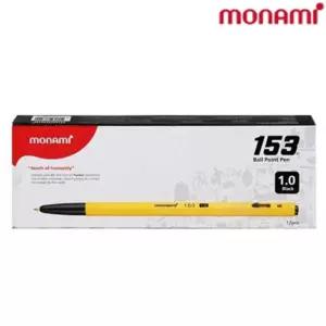 (1.0mm/흑/12개) 모나미 153 볼펜 1타/펜/필기/용품/필기구/고급/유성펜/대용량/사무용/필기용품/모나미