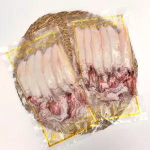 먹지 좋게 손질 된 쫄깃쫄깃 탱탱한 제주 한치 Kam 500g 1팩