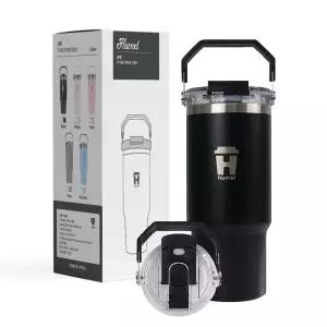 텀블러 휴멜 트래블 휴대용 텀블러 대용량 보온보냉 스테인리스 보틀 887ml