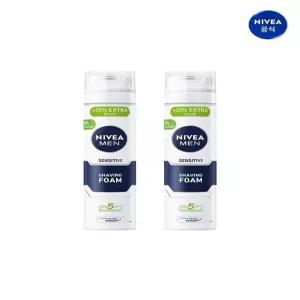 [니베아]니베아 맨 센서티브 쉐이빙 폼 250ml 2개