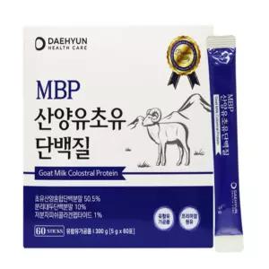 유쎌스토어 MBP산양유초유단백질 (5gx60포) x4 산양유단백분말
