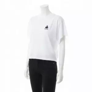 이자벨마랑 MUST IT_ Isabel Marant 킨제 KYANZAE 리넨 로고 반팔 티셔츠 TS0313FA WHMI