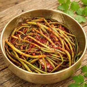 고구마줄기 고구마순 김치 500g