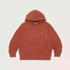 champion 베이직 C로고 후드 티셔츠 Normal Coral
