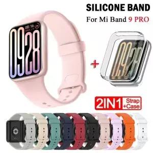 Xiaomi Mi Band 9 Pro 스트랩 용 케이스 스마트 밴드 보호 실리콘 팔찌