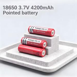 BRC 18650 배터리 4200mAh 3.7V 충전식 리튬이온