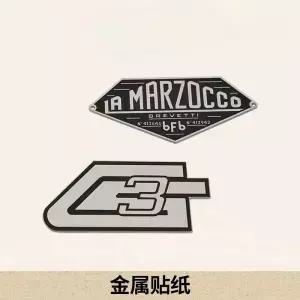 La marzocco Hot Mom 금속 로고 스티커용