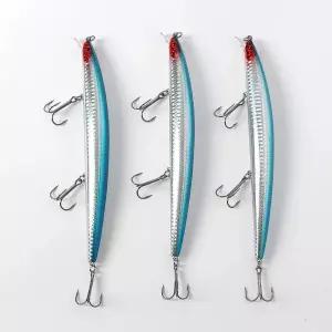 롱샷 플로팅 미노우 루어 3개 18cm 농어 빅베이트롱샷루어 플로팅루어 삼치