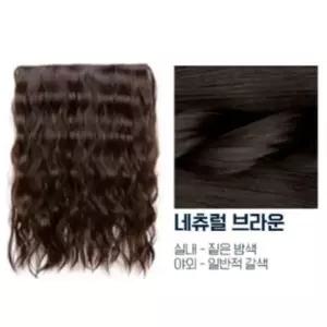 고운머리 인모 헤어피스 히피펌 30호 네츄럴 브라운 BNS