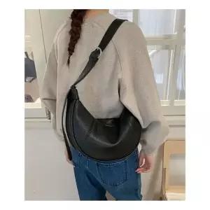 부드러운 반달 하프문 미니 숄더백 데일리 호보백