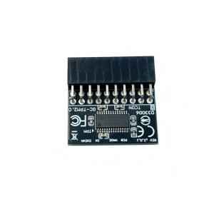 20Pin-1 원격 카드 암호화 보안 보드 액세서리 GC-TPM2.0 K7 SLB9665용 마더보드 GA-AX370-Gaming /GA-AX370-Gaming K5 K3 3/GA-A320M-H 5/GA-AB350M-Gaming Gigabyte