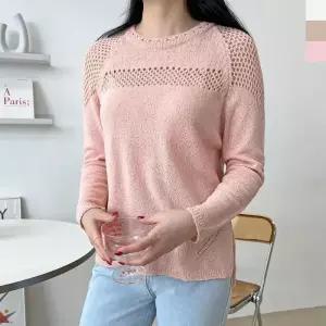 [라일리여성의류] Rly 기본핏 카라넥 오피스룩 나그랑 터틀넥 롱니트 티
