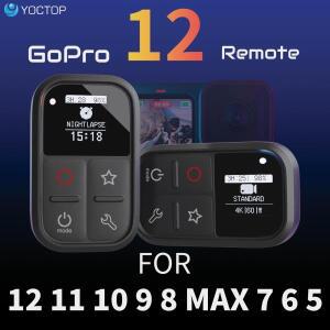 GoPro 12 9 8 Max 7Black 6 5용 리모컨11 OLED 화면  색상 표시기 리모컨 포함