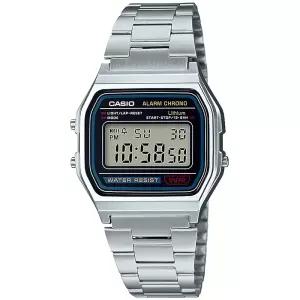 CASIO 카시오 A158WA1JH 손목시계 실버
