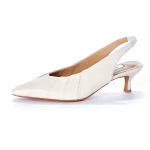 [BRIANA] Grace Slingback Cream Ivory BR0037