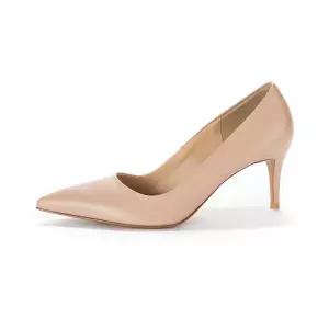 [BRIANA] Briana Classic Stiletto Skin Beige BR8013
