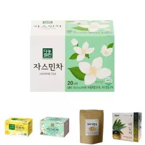 다농원 자스민차 20티백/음료/차/티백/종류/꽃/마시는/몸에좋은/탕비실/사무실/허브/세트/선물용/교무실